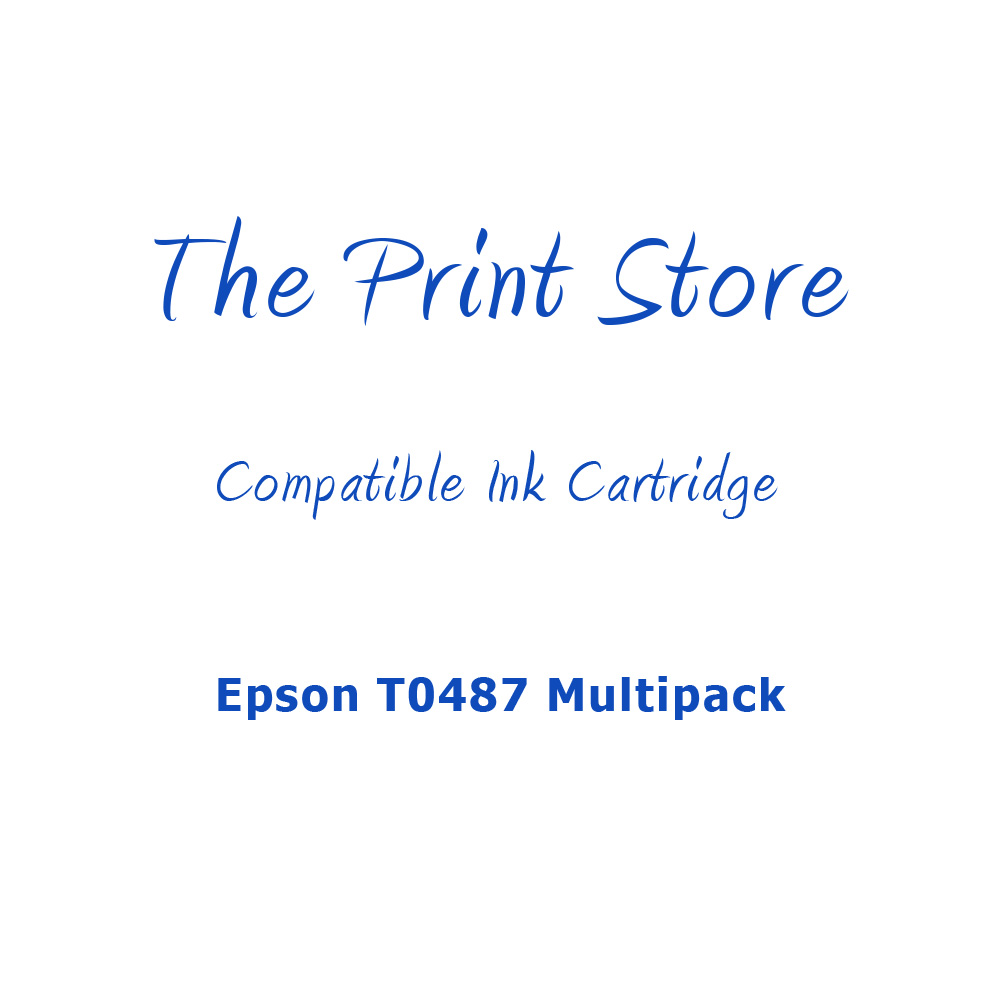 Epson T0487 Multipack Compatible Ink Cartridges