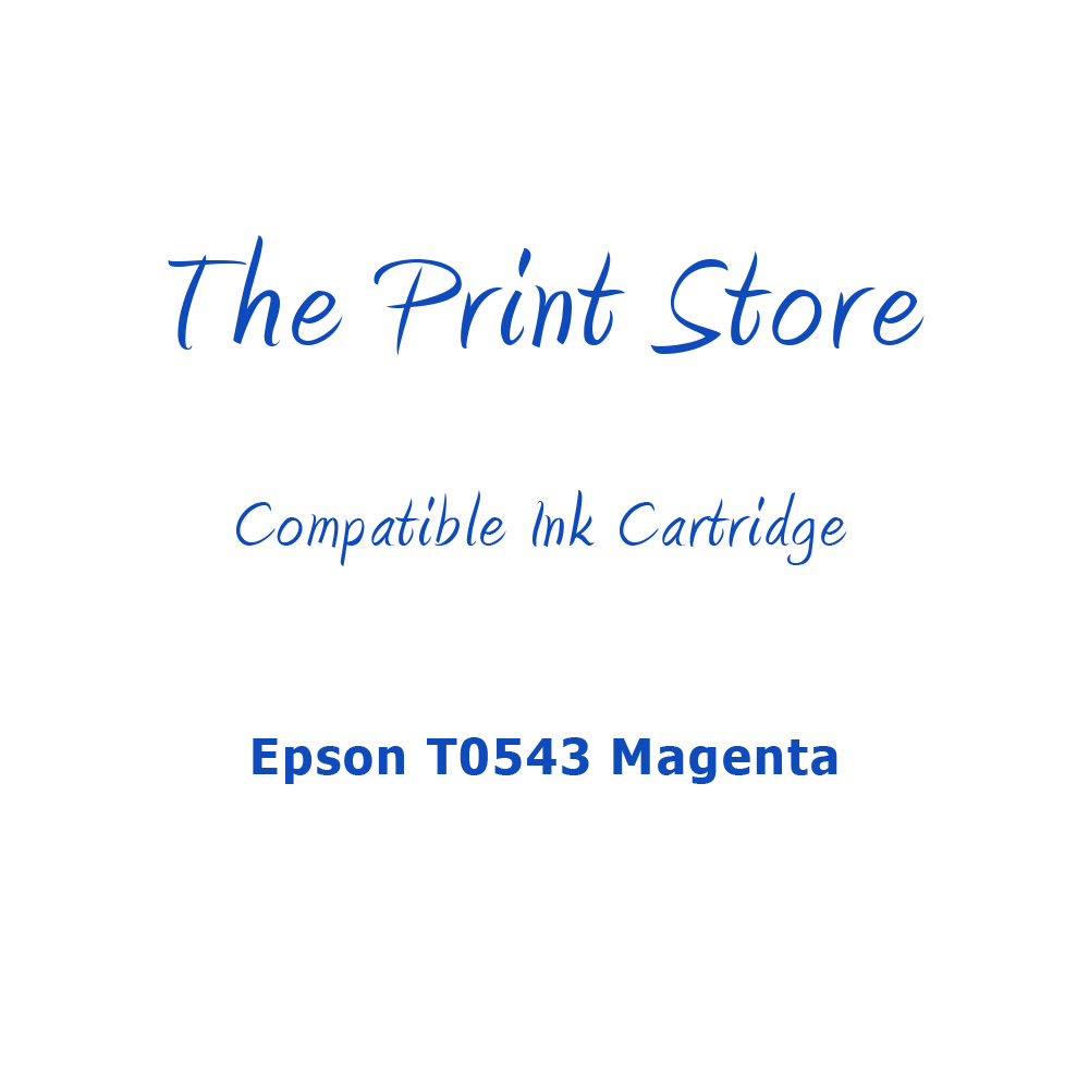 Epson T0543 Magenta Compatible Ink Cartridge