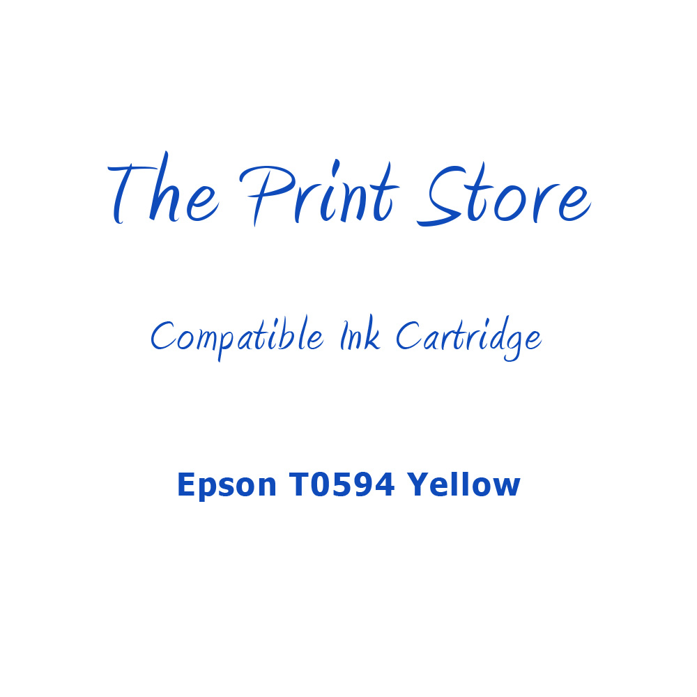 Epson T0594 Yellow Compatible Ink Cartridge