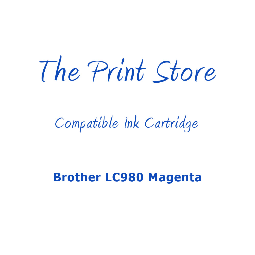 Brother LC980 Magenta Compatible Ink Cartridge