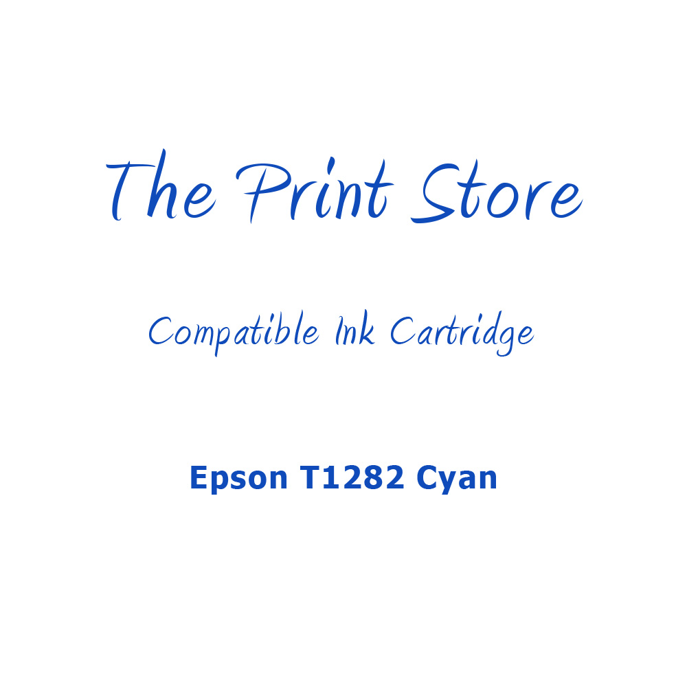 Epson T1282 Cyan Compatible Ink Cartridge