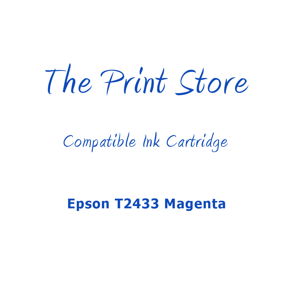 Epson T2433XL Magenta Compatible Ink Cartridge