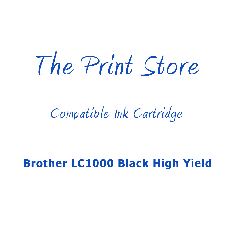 Brother LC1000 Black Compatible Ink Cartridge