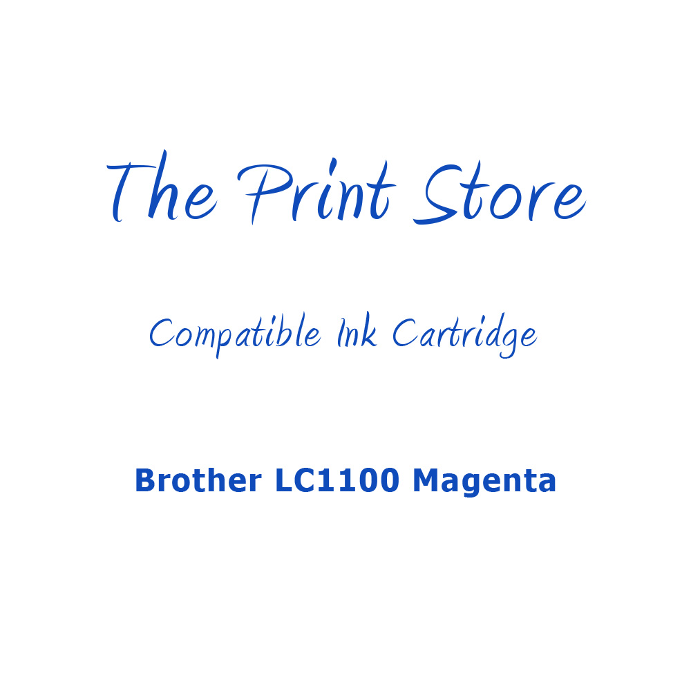 Brother LC1100 Magenta Compatible Ink Cartridge
