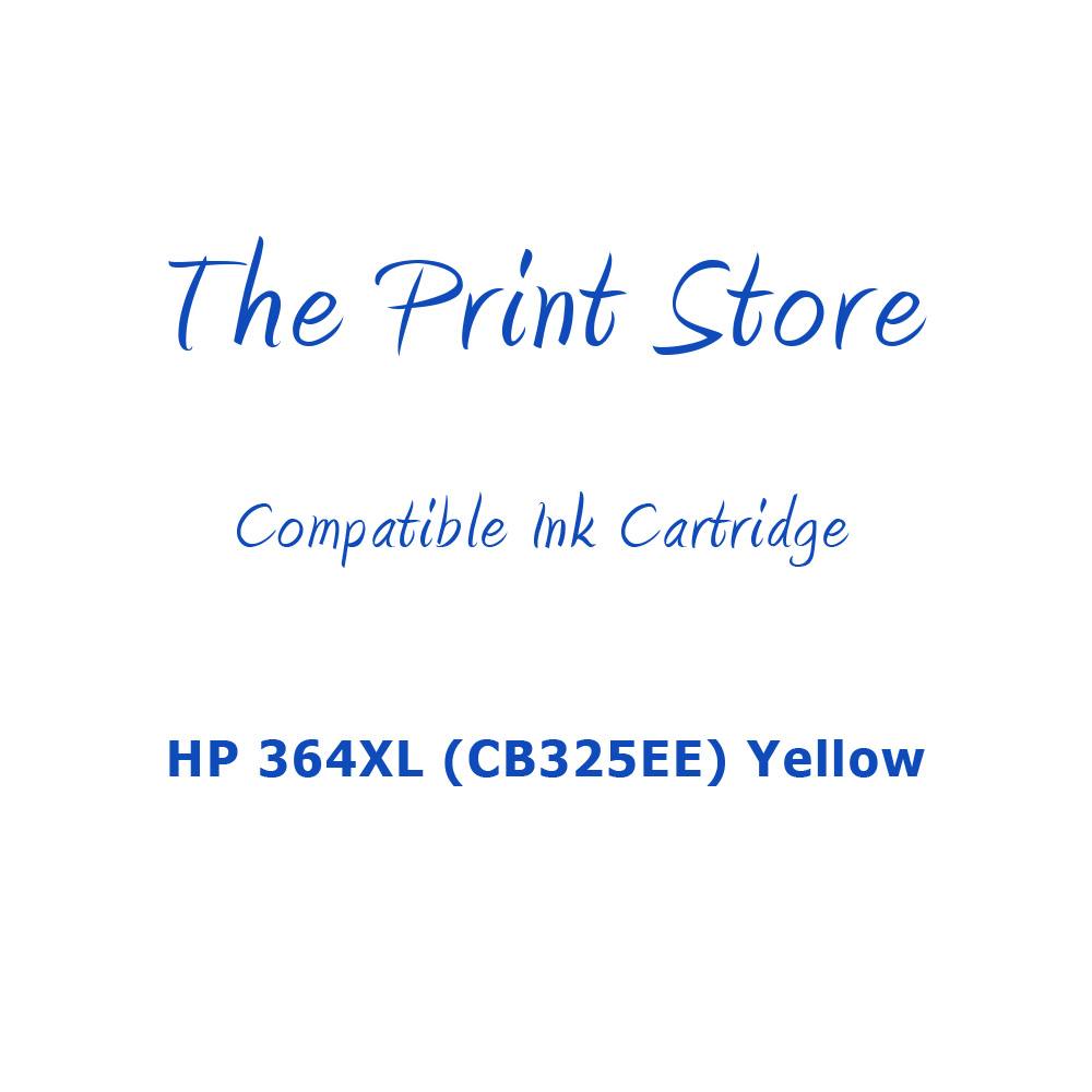 HP 364XL (CB325EE) Yellow Compatible Ink Cartridge