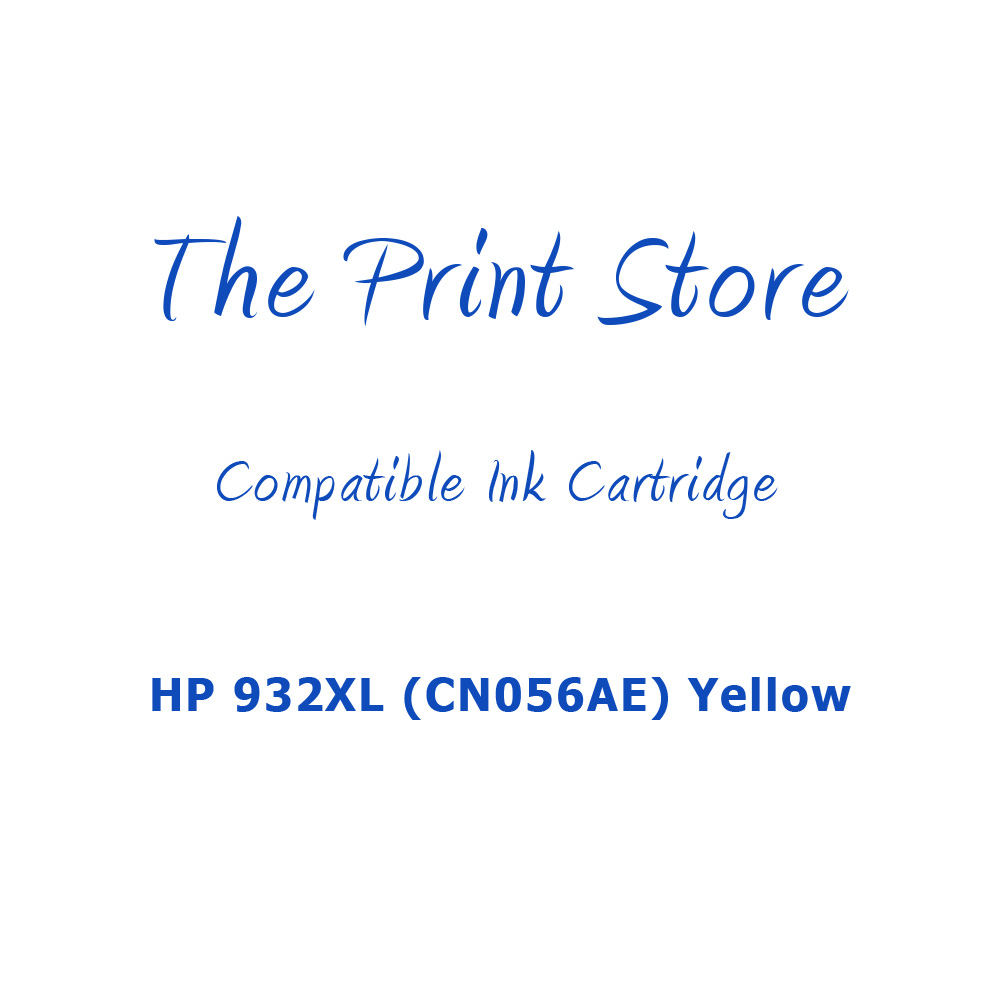 HP 933XL (CN056AE) Yellow Compatible Ink Cartridge