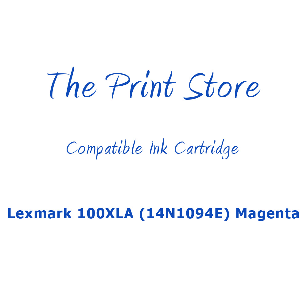 Lexmark 100XLA (14N1094E) Magenta Compatible Ink Cartridge