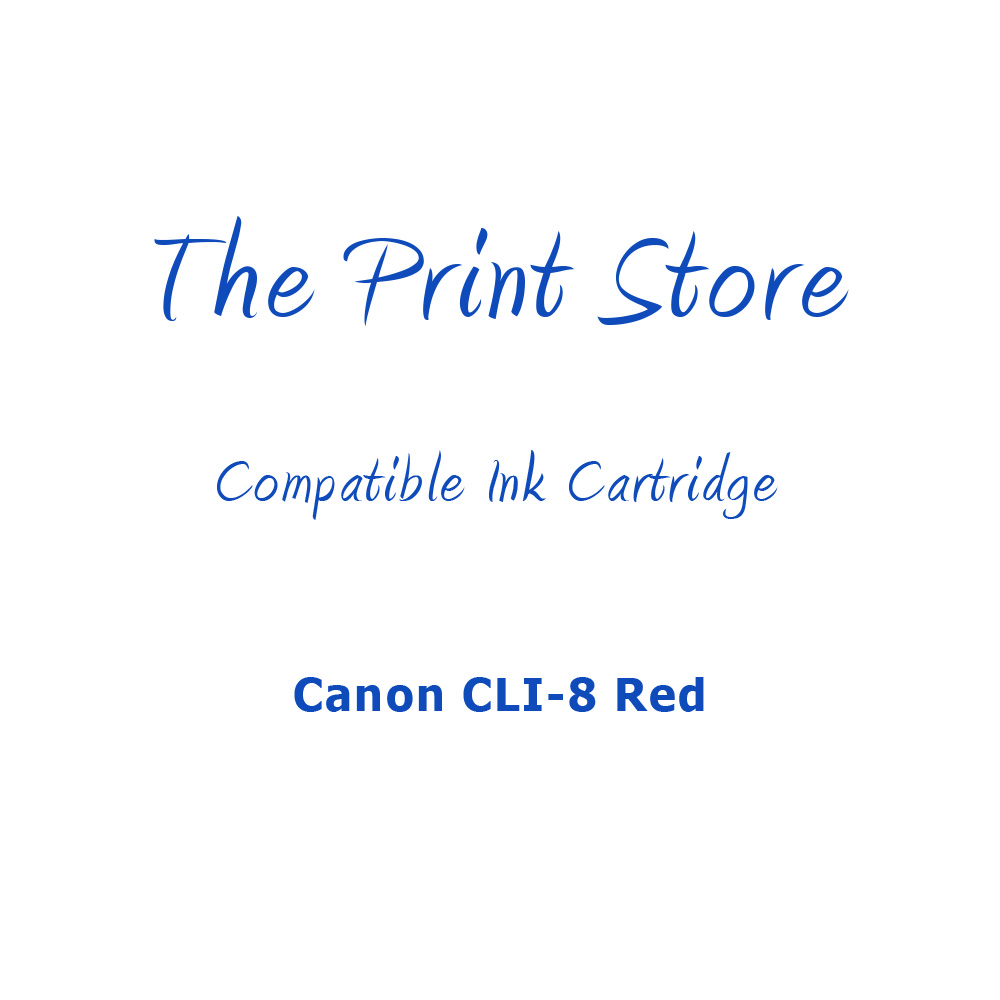 Canon CLI-8 Red Compatible Ink Cartridge